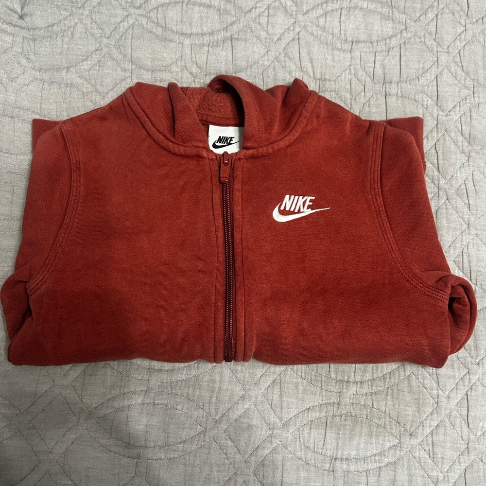 Girls Nike zipper hoodie size small